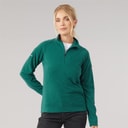 Dame shiner 1/2 zip mikrofleece Teal