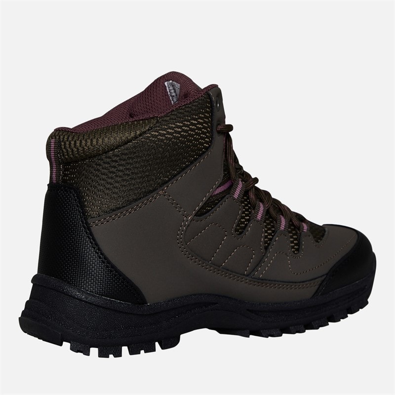Dame mitzi vandtætte vandrestøvler Coffee/Mauve - Billede 5