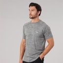 Herre Leecana tech t-shirt Grey Marl
