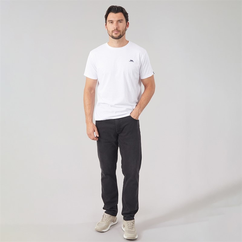 Herre svensson back logo t-shirt Hvid - Billede 4
