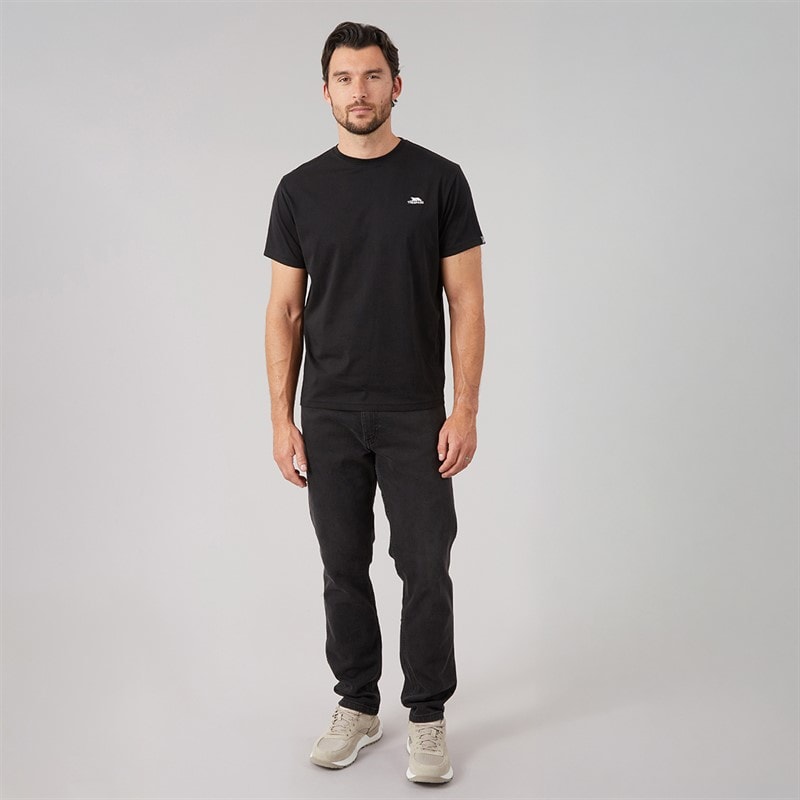 Herre svensson back logo t-shirt Sort - Billede 4
