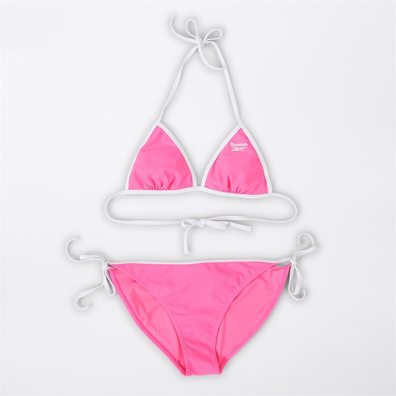 Dame allegra todelt trekantsbikini Atomic Pink - Billede 1