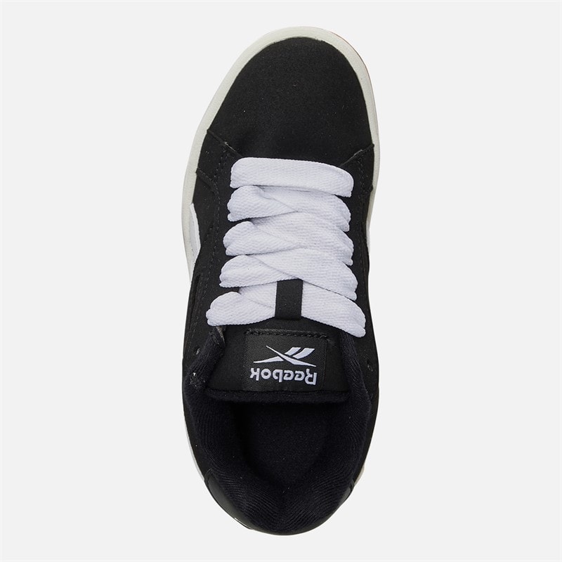 Reebok Junior Piger retro mega sneakers - Sort/Hvid/Gum - Billede 4