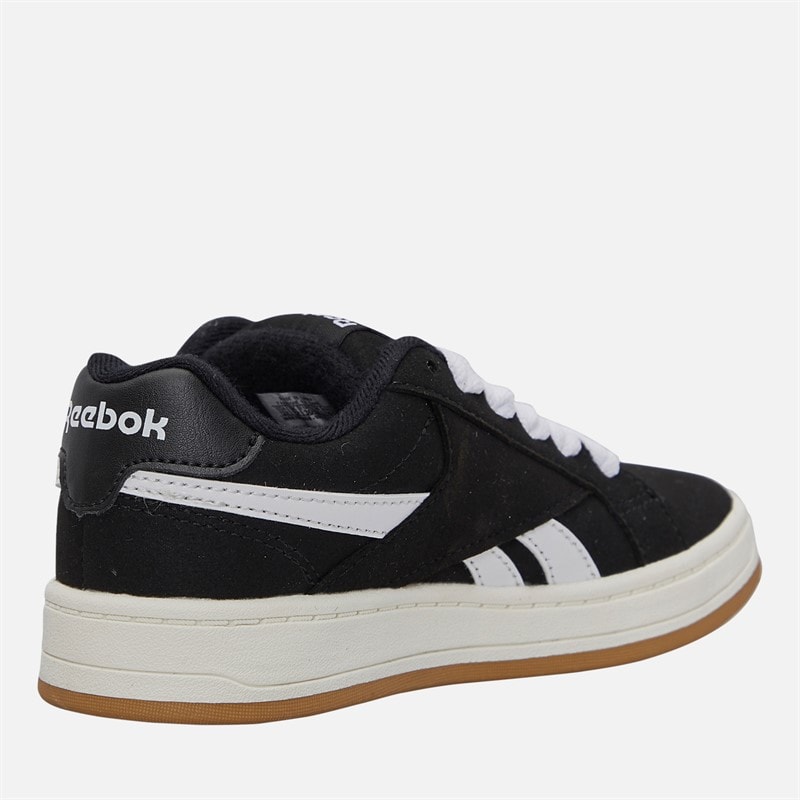 Reebok Junior Piger retro mega sneakers - Sort/Hvid/Gum - Billede 5
