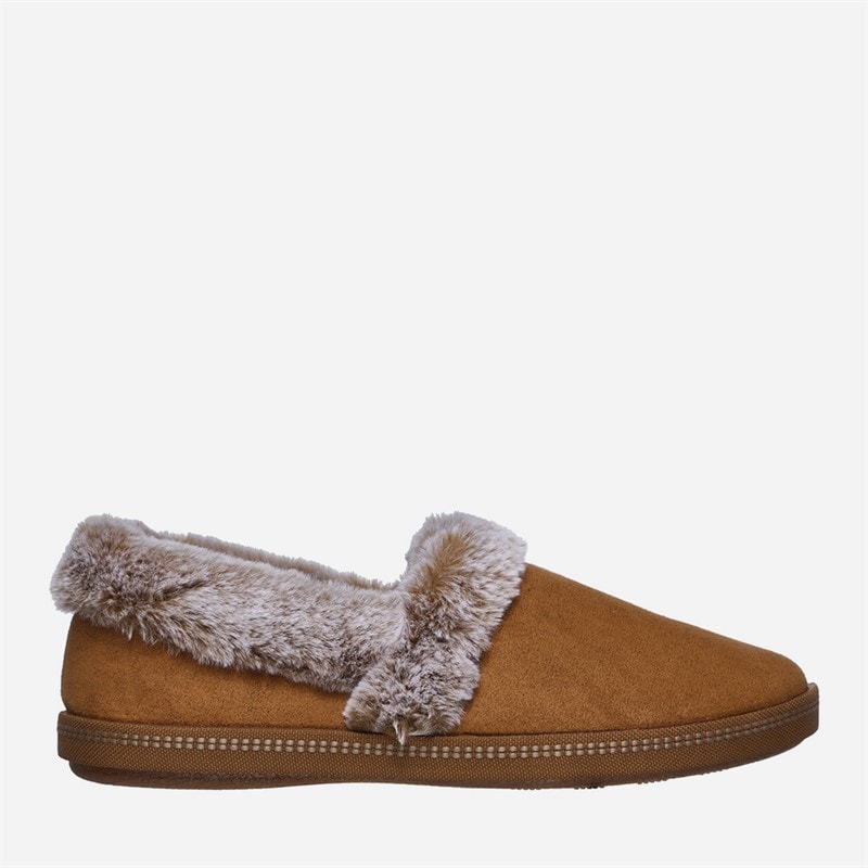 Dame hyggelige campfire team toastie tøfler Brun - Billede 1