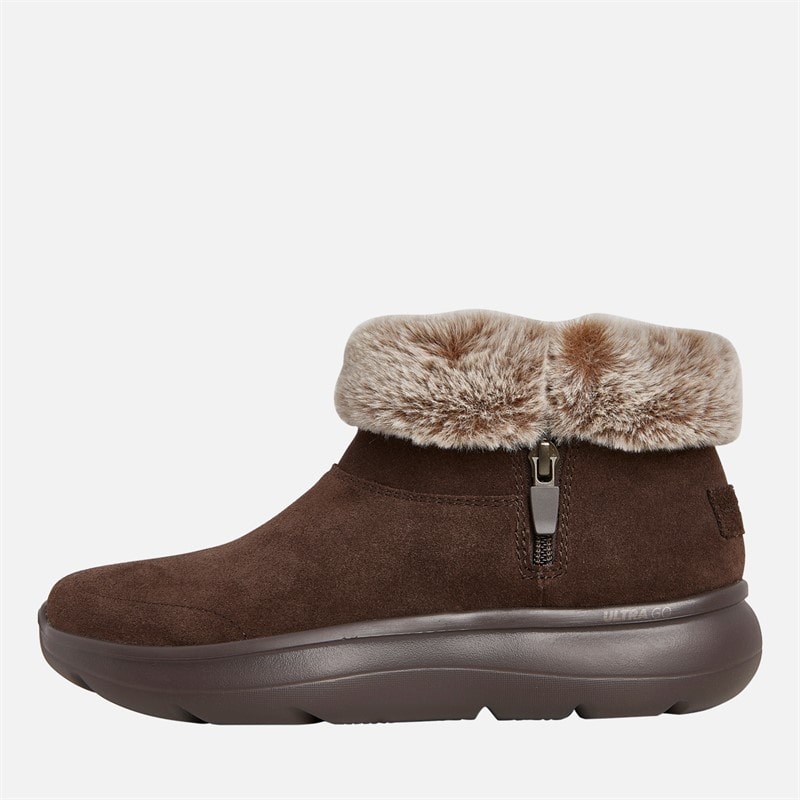 Dame on the go encore snow capped støvler Chocolate - Billede 1