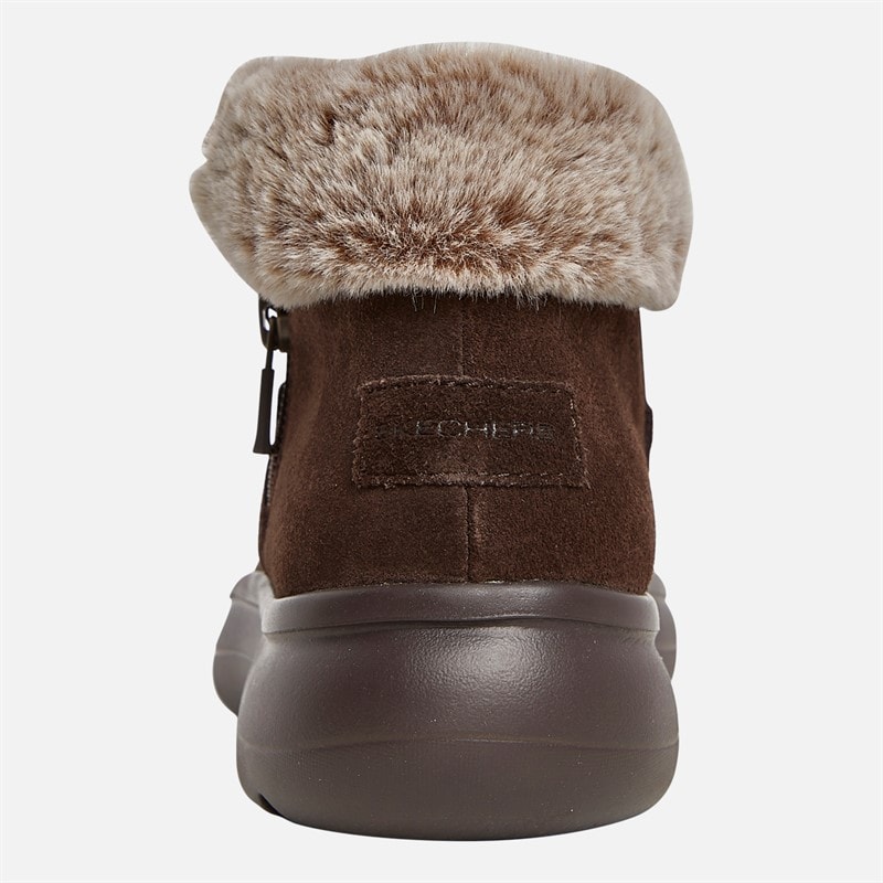Dame on the go encore snow capped støvler Chocolate - Billede 3