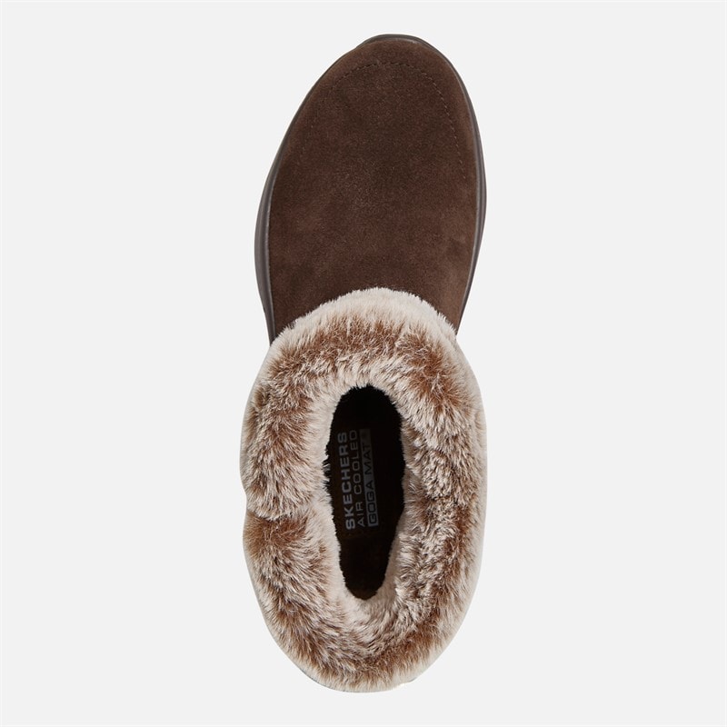 Dame on the go encore snow capped støvler Chocolate - Billede 4