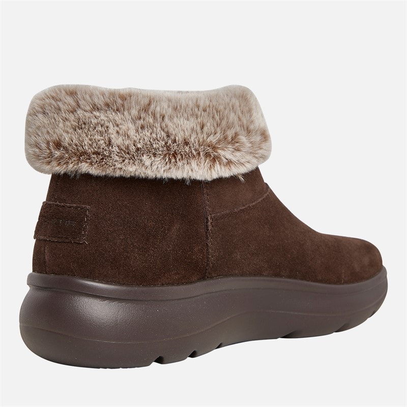 Dame on the go encore snow capped støvler Chocolate - Billede 5