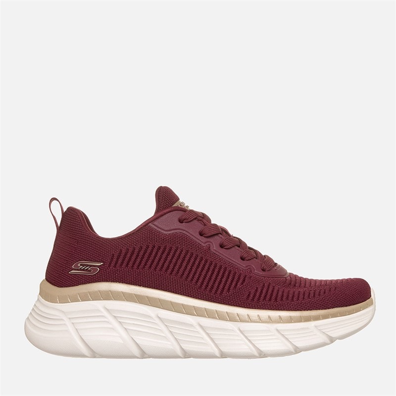 SKECHERS Dame bobs b flex hi flying high sneakers - Rød