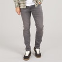 Herre loom slim fit jeans Grey Denim
