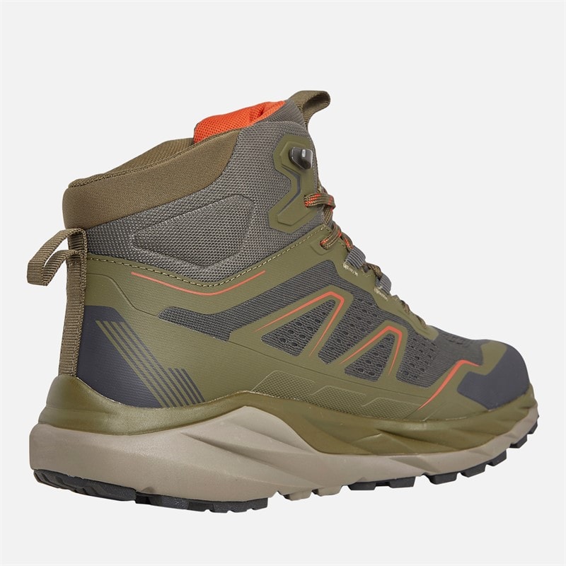 Herre higger 2 mid hydroDRY vandtætte trail vandrestøvler Olive/Beluga - Billede 5