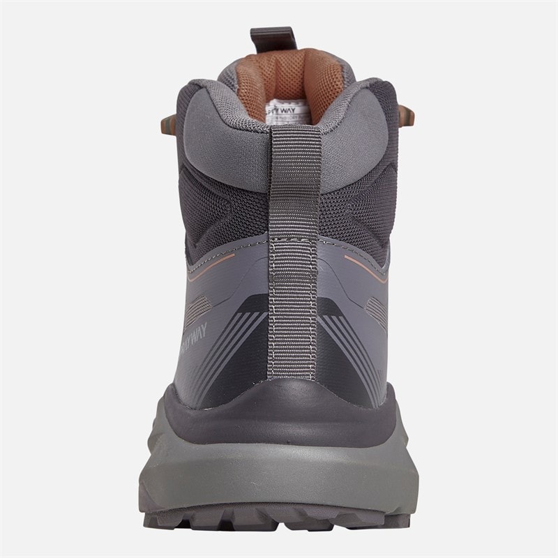 Dame higger 2 mid hydroDRY vandtætte trail vandrestøvler Dusty Purple - Billede 3