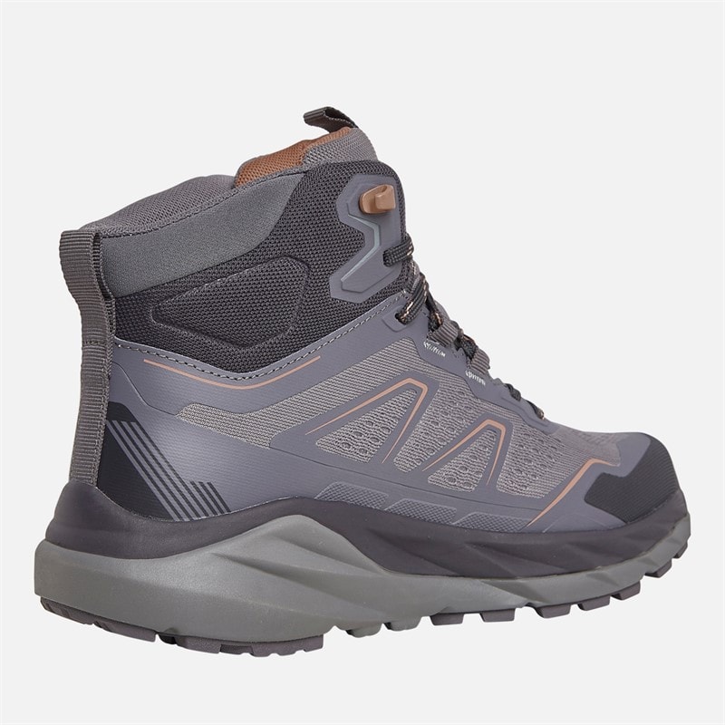 Dame higger 2 mid hydroDRY vandtætte trail vandrestøvler Dusty Purple - Billede 5