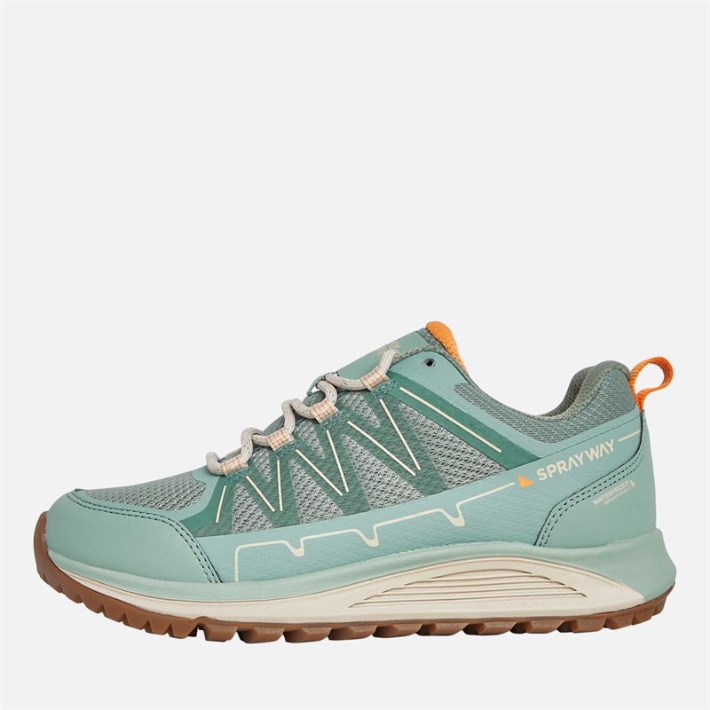 Sprayway Dame burbage 2 lave HydroDRY vandtætte vandresko - Mint/Granite Green