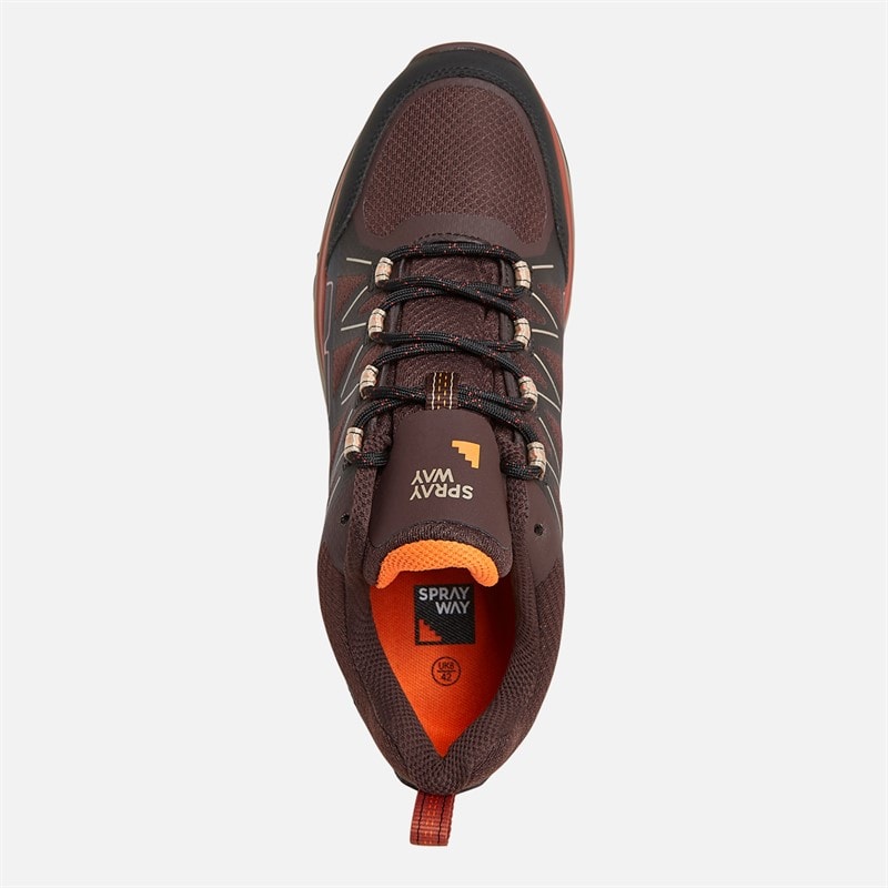 Herre burbage 2 lave HydroDRY vandtætte trailsko Brun/Chocolate Plum - Billede 4