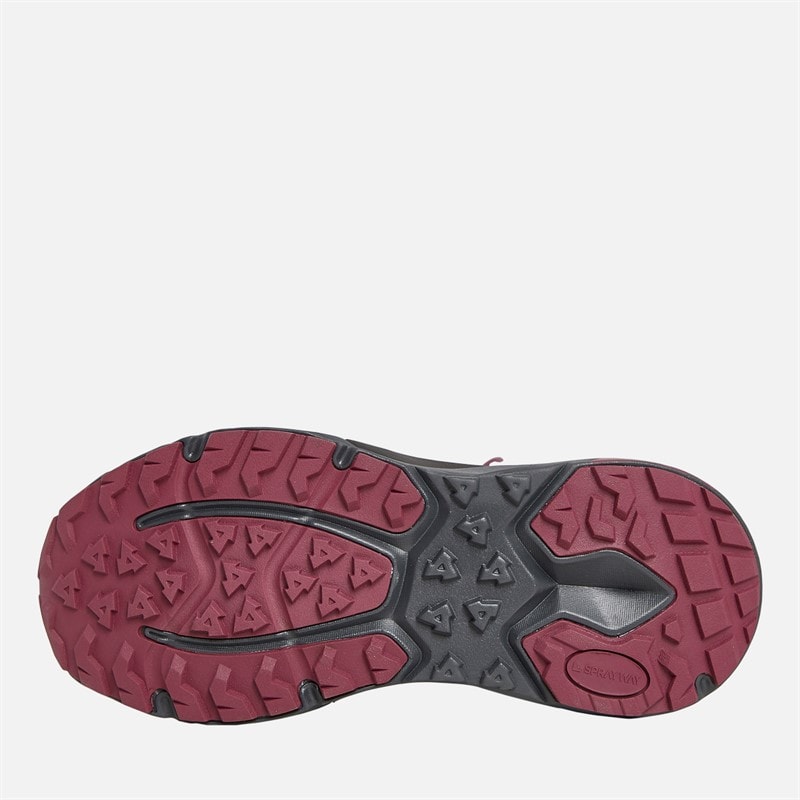 Dame higger 2 mid hydroDRY vandtætte trail vandrestøvler Sort/Lilla - Billede 2