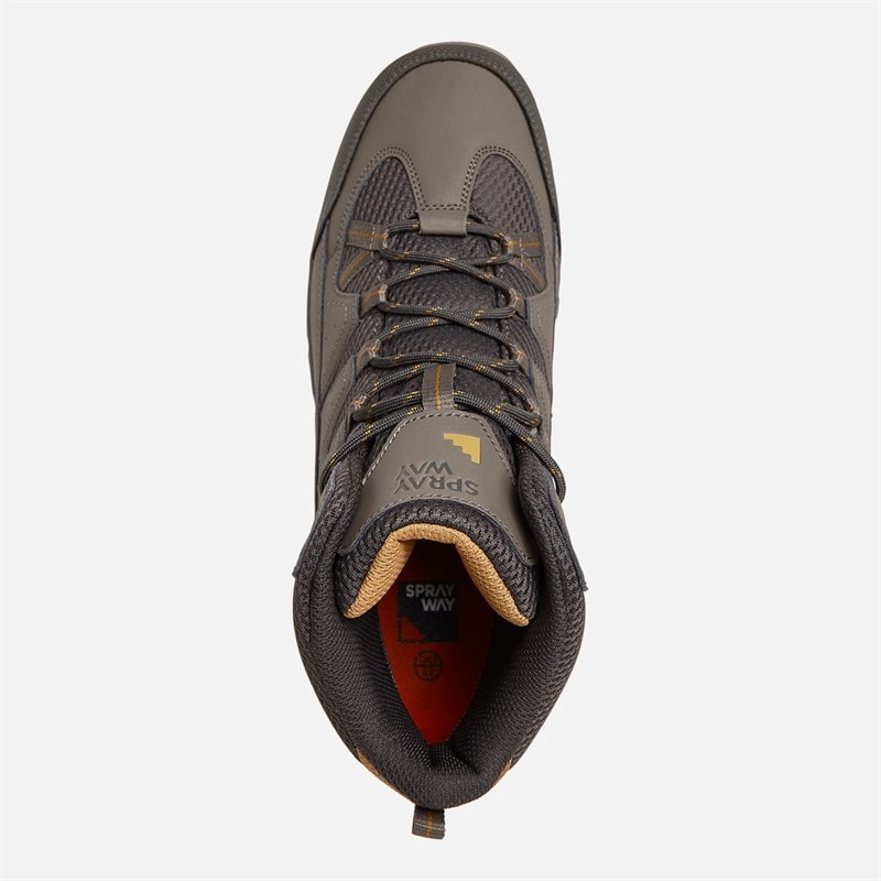 Herre winhill mid hydroDRY vandtætte trail vandrestøvler Brun/Desert Palm - Billede 4