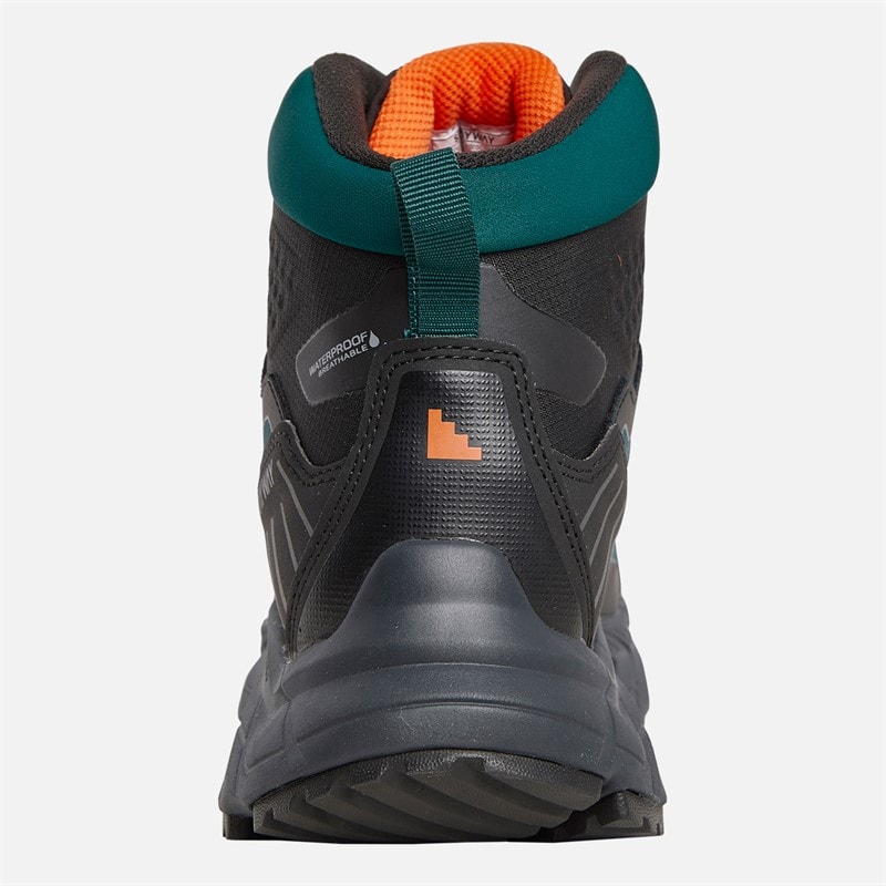 Herre glencoe hydroDRY vandtætte trail vandrestøvler Spruce/Orange - Billede 3