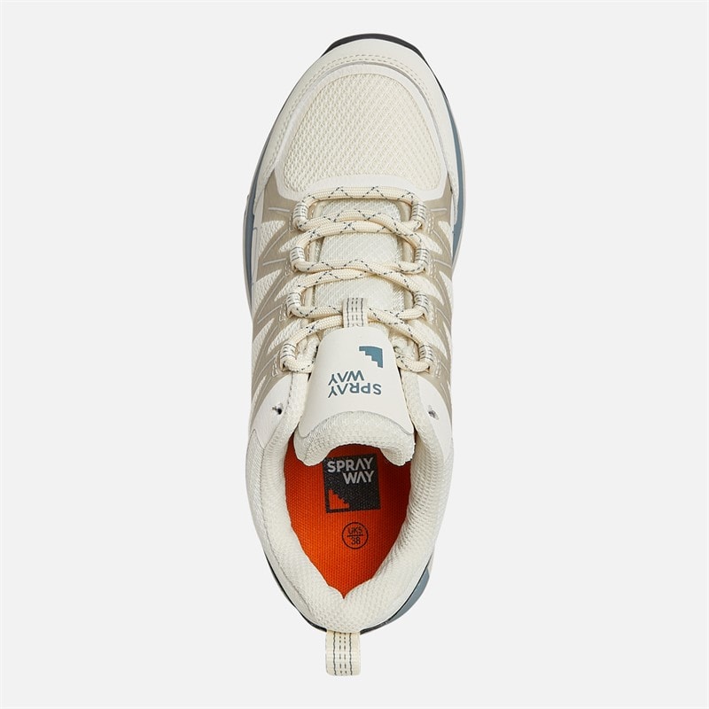 Dame burbage 2 lave HydroDRY vandtætte vandresko Vanilla/Silver Birch - Billede 4