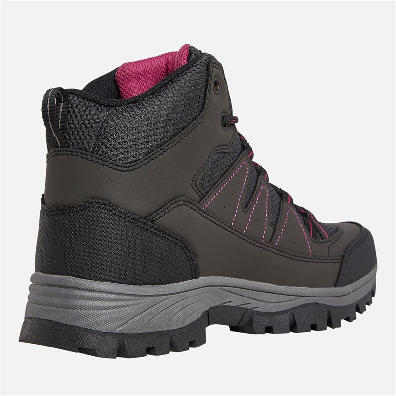 Dame winhill mid hydroDRY vandtætte trail vandrestøvler Sort - Billede 5
