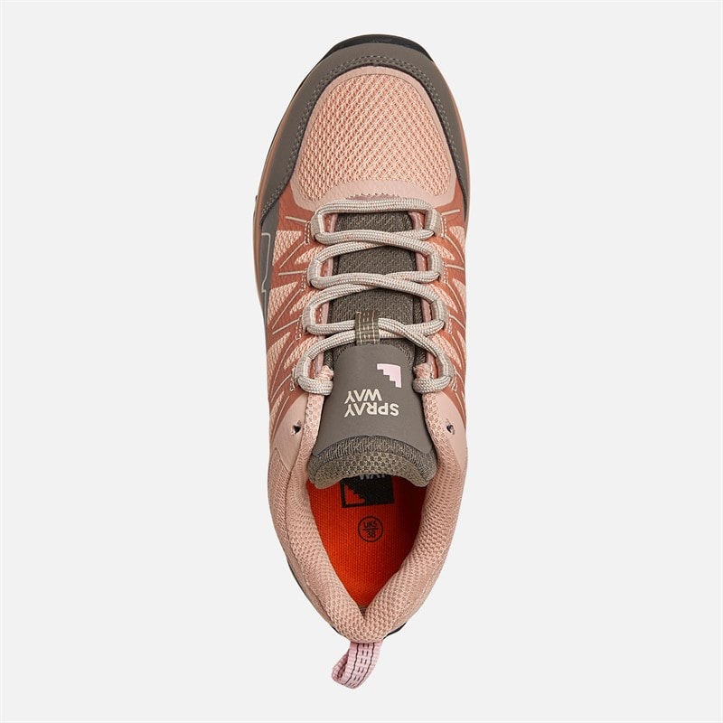 Dame burbage 2 lave HydroDRY vandtætte vandresko Rose/Major Brun - Billede 4