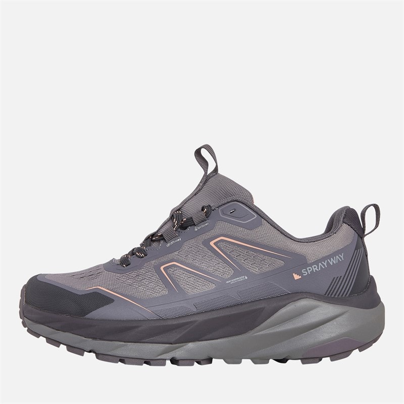 Dame higger 2 hydroDRY vandtætte trail vandresko Dusty Purple - Billede 1