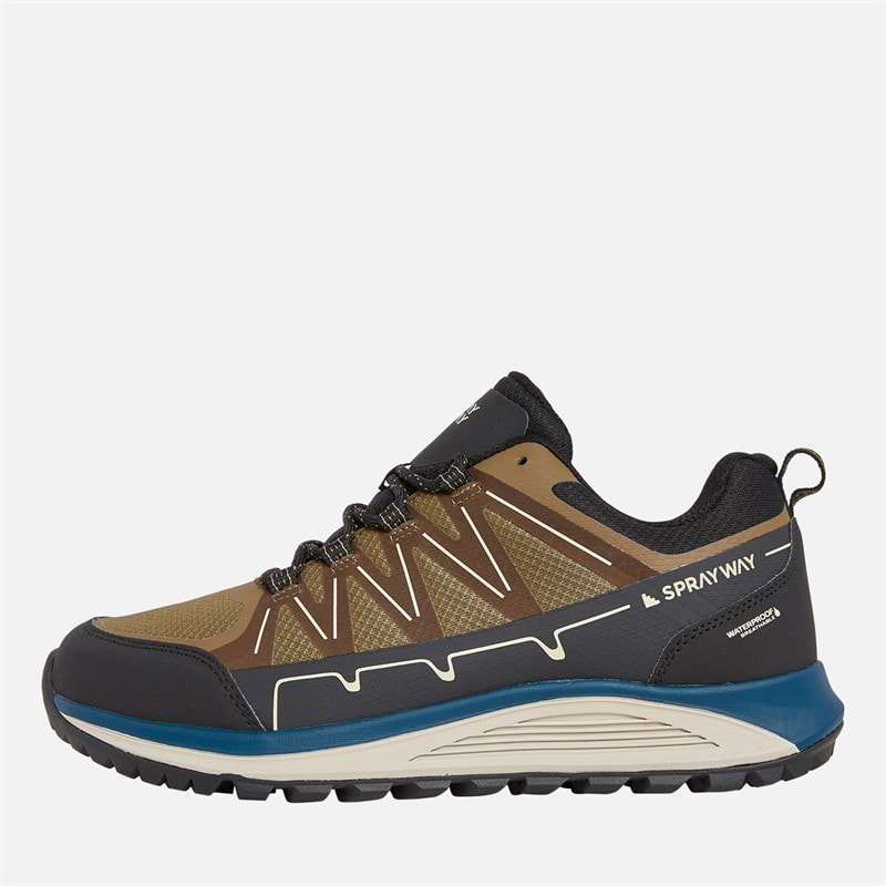 Herre burbage 2 lave HydroDRY vandtætte trailsko Bronze/Dust Gold - Billede 1