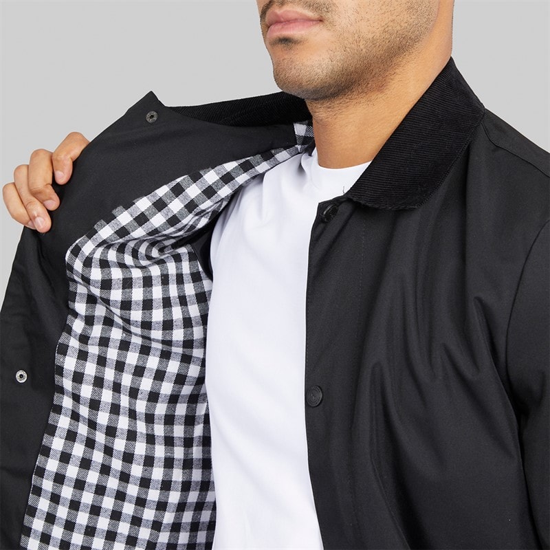 Herre coverjakke Sort - Billede 3
