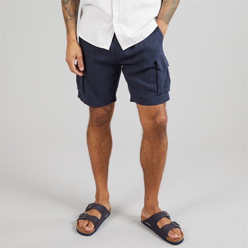 THREADBARE Herre bristol cargoshorts - Marineblå - Billede 1