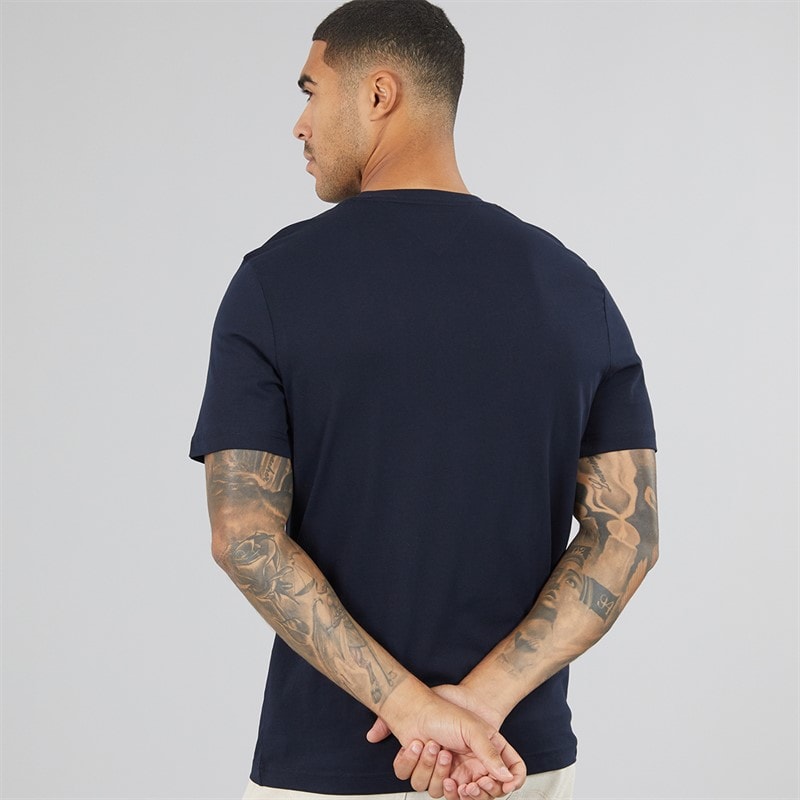 Herre script flag t-shirt Desert Sky - Billede 2