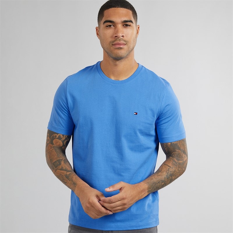 Tommy Hilfiger Herre sæson t-shirt - Blue Spell