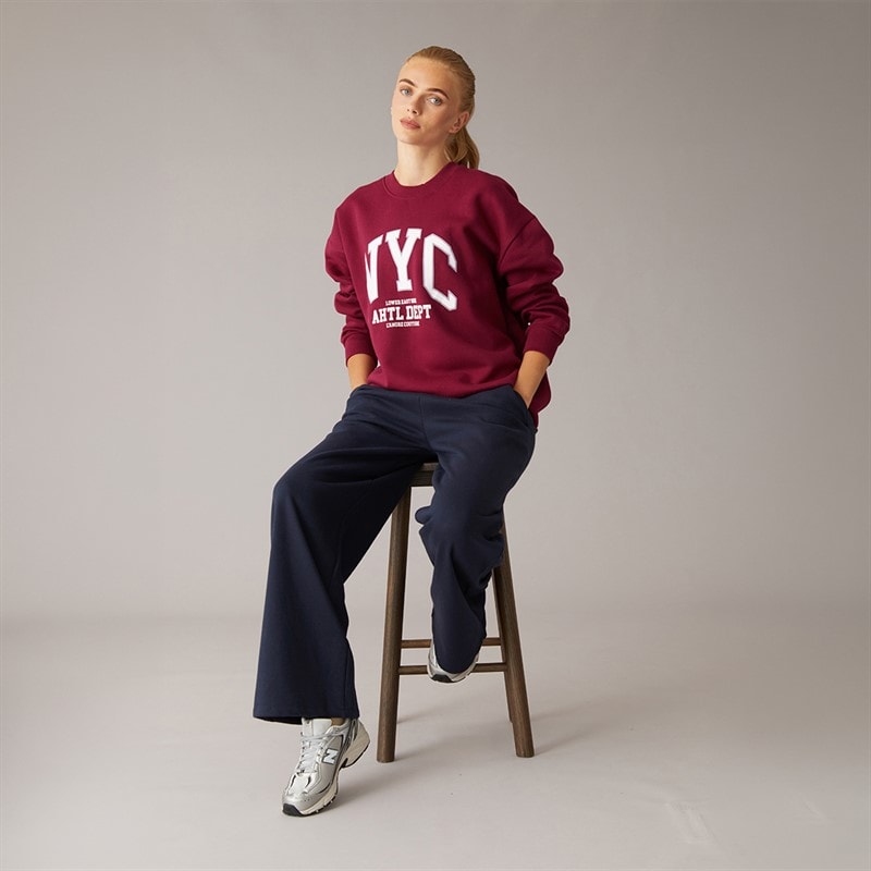 Dame serlida sweatshirt Lys Burgundy - Billede 4