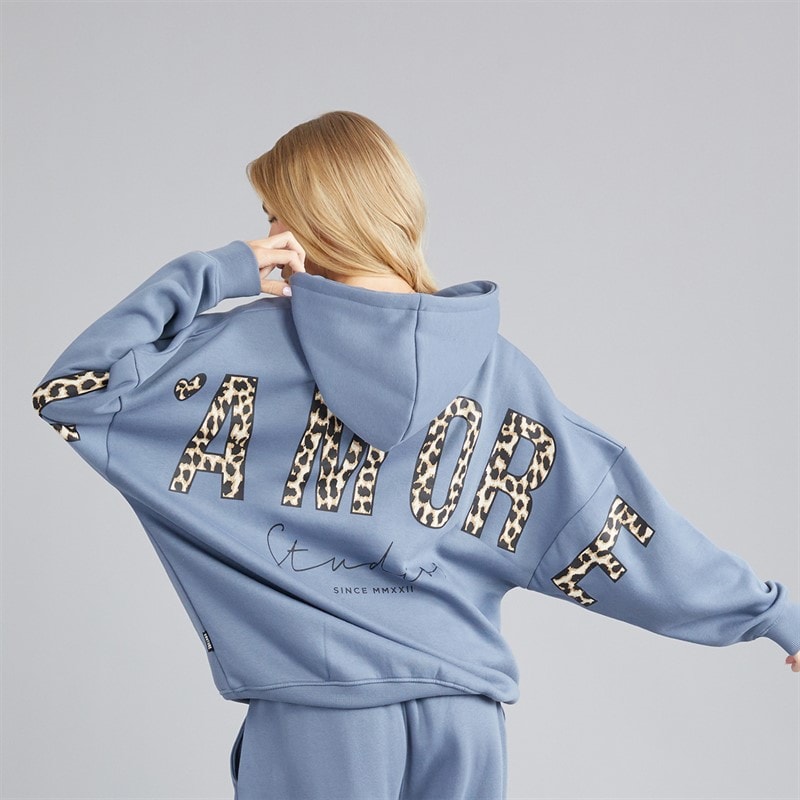 L'amore Couture Dame halia hættetrøje - Slate