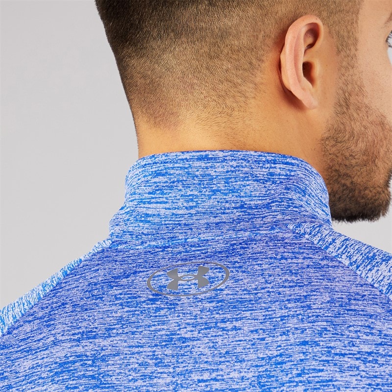 Herre UA Tech 2.0 1/2 zip Royal/Graphite - Billede 5