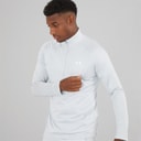 Herre UA Tech 2.0 1/2 zip Halo Grey