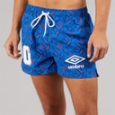 Herre racer badeshorts Blå/Rød/Hvid