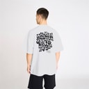 Herre tas print t-shirt Hvid