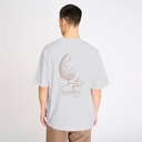 Herre tas print t-shirt Hvid