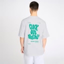 Herre tas print t-shirt Hvid