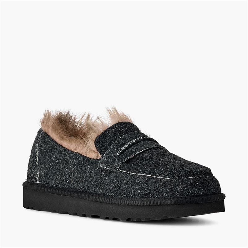 Dame ellis loafer tøfler Sort - Billede 2