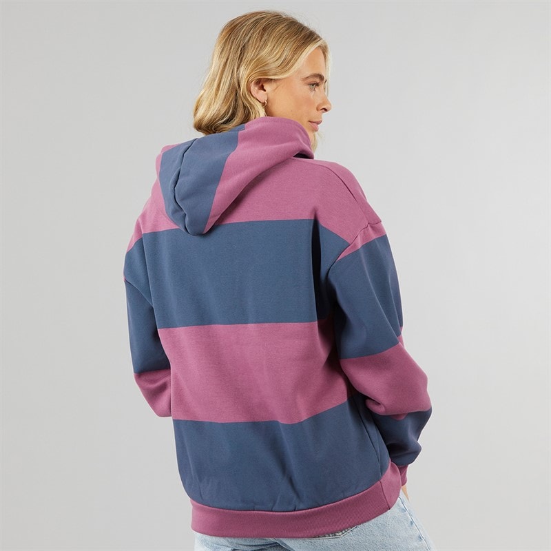 Dame sky hættetrøje Rosebud/Stone Blue - Billede 2