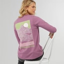 Dame cullen langærmet t-shirt Rosebud