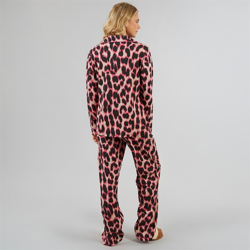 Dame cotter pyjamas Leopard - Billede 2