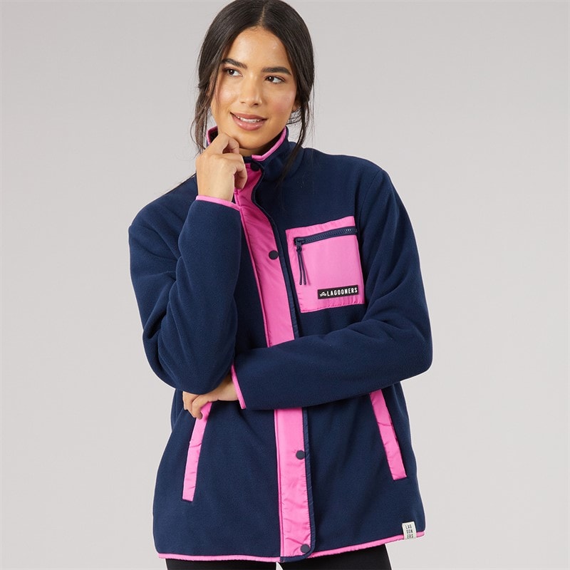 Lagooners Dame oak fleece - Navy