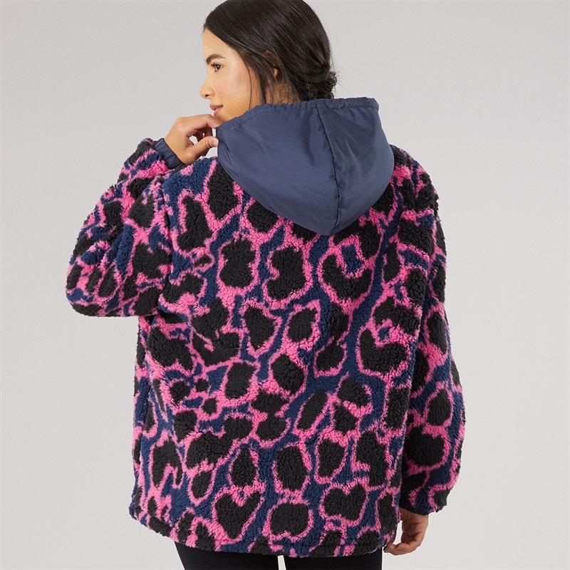 Dame beline fleece Leopard - Billede 2