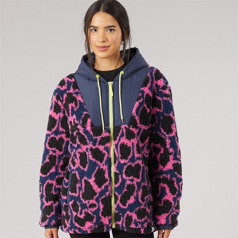 Dame beline fleece Leopard - Billede 3