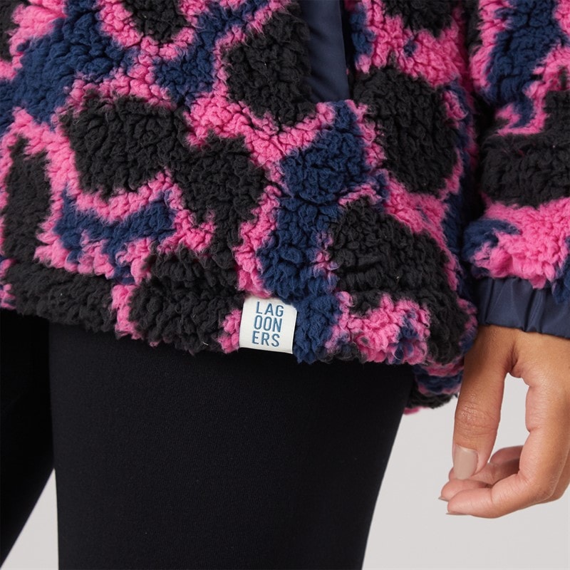 Dame beline fleece Leopard - Billede 4