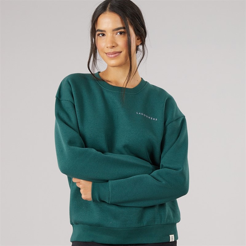 Dame thistleby grafisk sweatshirt Deep Sea - Billede 2