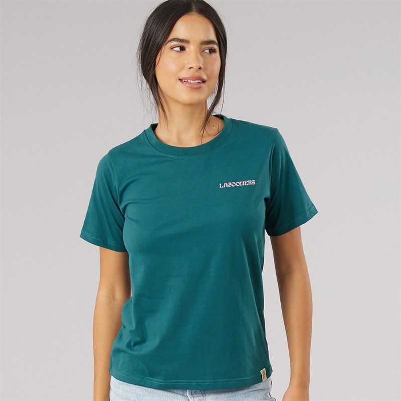 Dame briar t-shirt Deep Sea - Billede 2